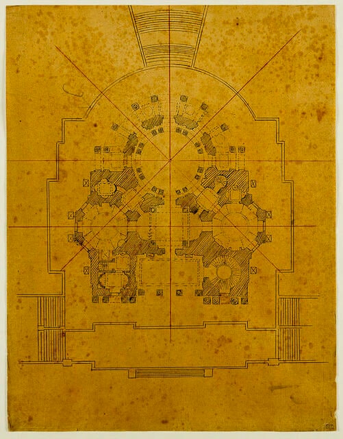 Projet d'église : plan