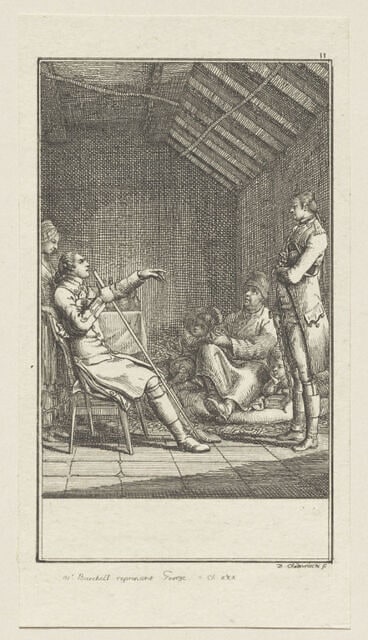 Planche pour le "Vicar of Wakefield", de O.Goldsmith