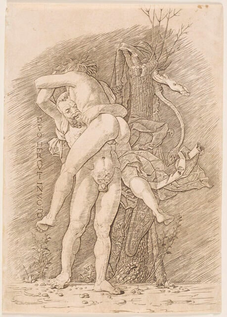 Hercule et Antée