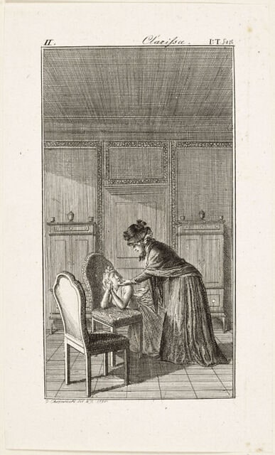 Planche pour "Clarisse Harlowe" de Richardson