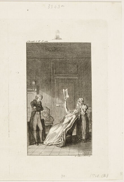 Planche pour "Clarisse Harlowe" de Richardson