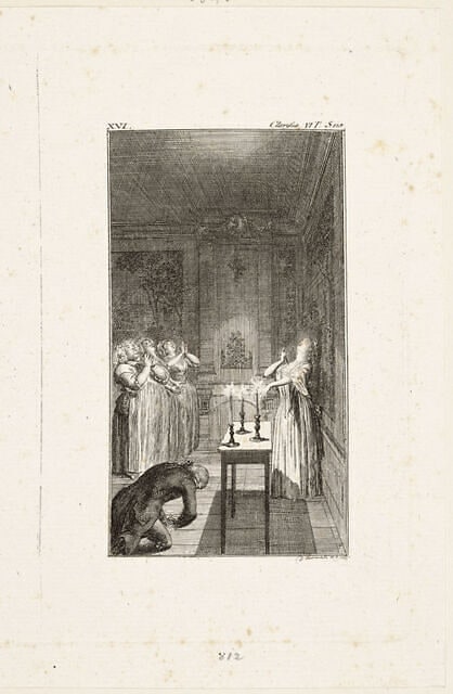 Planche pour "Clarisse Harlowe" de Richardson