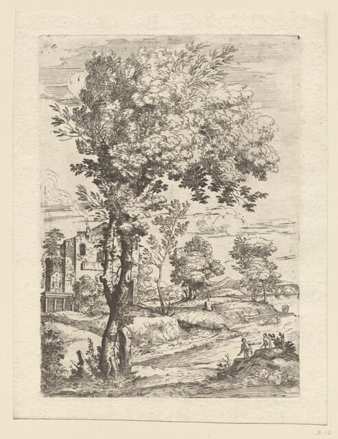 Paysages et scènes mythologiques