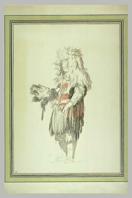 Kamtchadal en habit de cérémonie