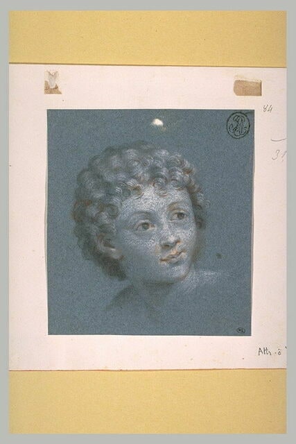 Tête de jeune garçon