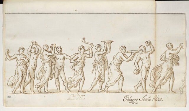 Cortège de Silène et de Bacchus