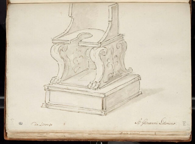 Siège antique