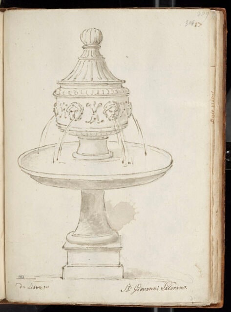 Une fontaine