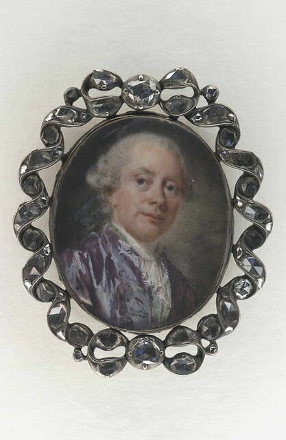 Portrait du peintre Alexandre Roslin (1718-1793)