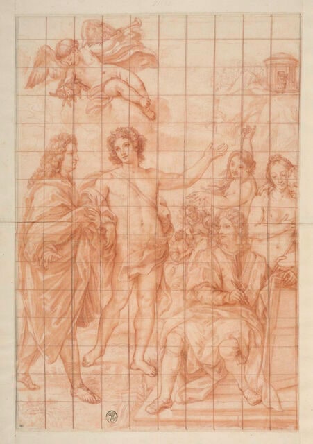 Auto-portrait avec Nicolo-Maria, marquis de Pallavicini