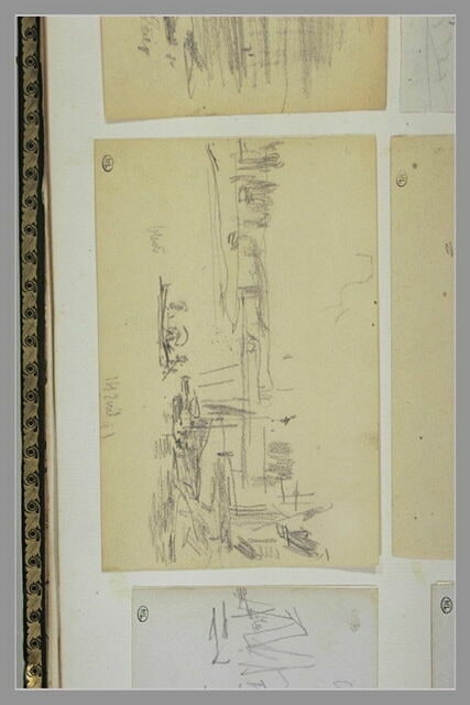 Rivière avec des bateaux