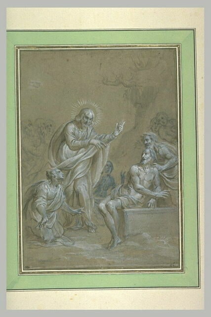 Jésus-Christ ressuscitant Lazare