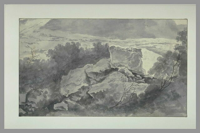 Etude de rochers