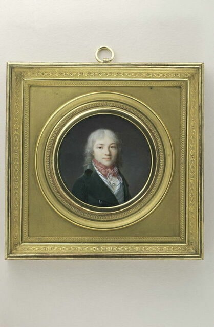 Portrait de monsieur Louis Joseph Auguste Coutan, dans sa jeunesse
