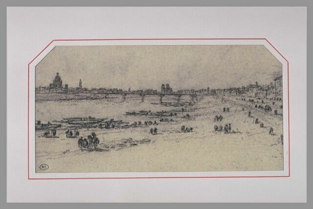Vue de Paris depuis les quais de la Seine