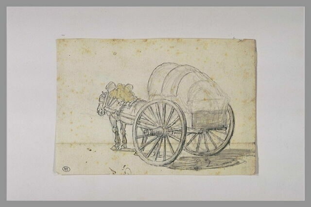 Cariole attelée
