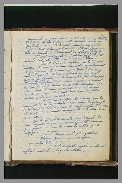 Notes manuscrites
