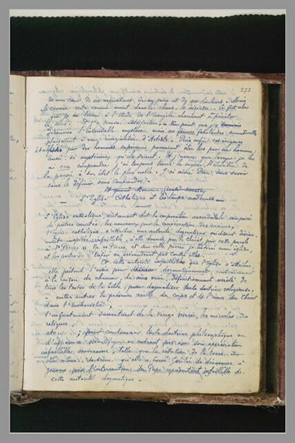 Notes manuscrites