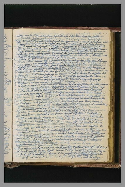 Notes manuscrites