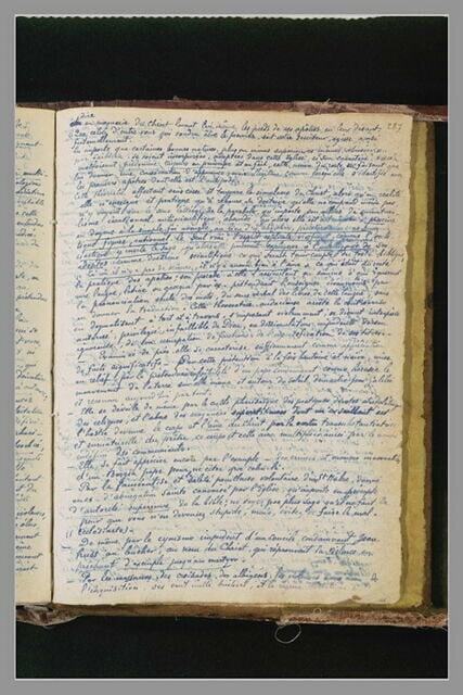 Notes manuscrites