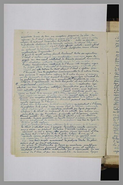 Notes manuscrites