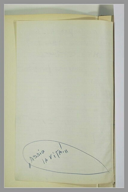 Note manuscrite