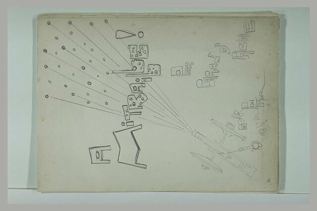 Page de titre et croquis