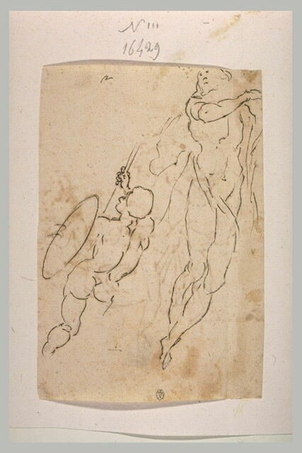 Etude pour une Résurrection du Christ
