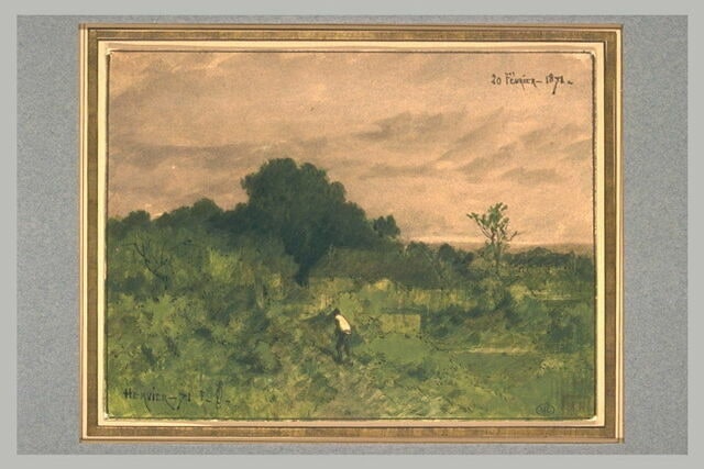 Maison dans la verdure