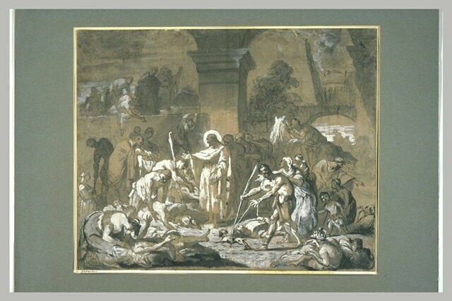 Jésus guérissant les malades