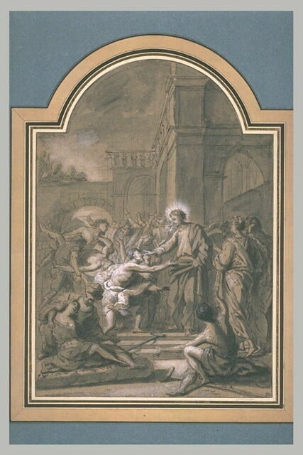 Jésus opérant des miracles