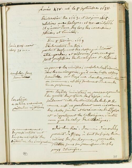 Note manuscrite