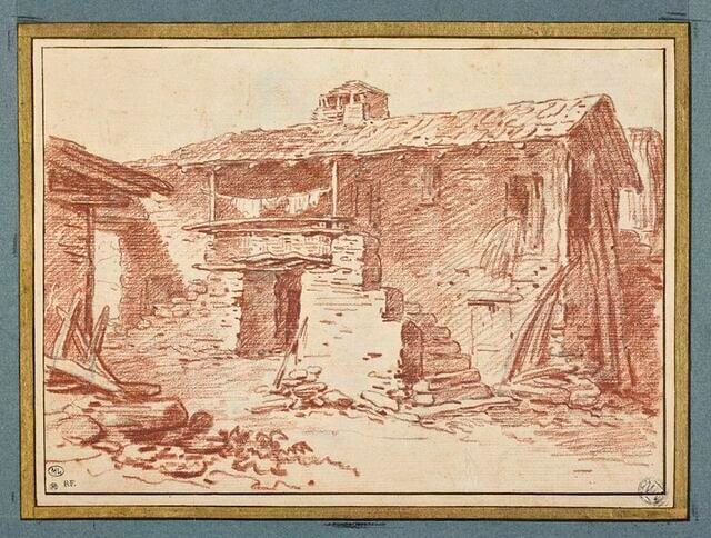Vue d'une maison