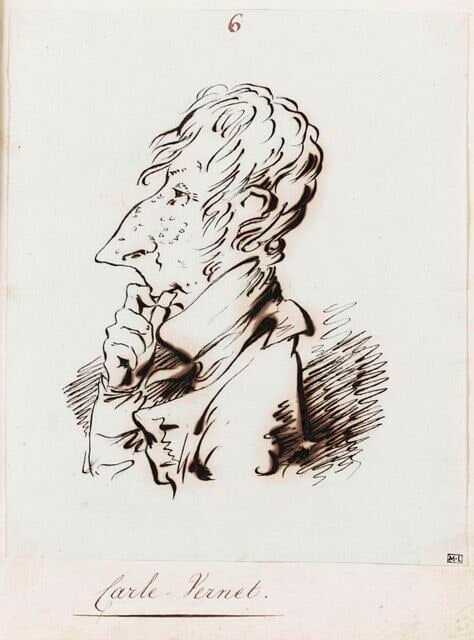 Portrait du peintre Carle Vernet
