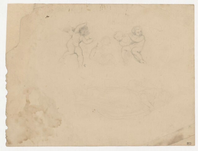Etude d'angelots