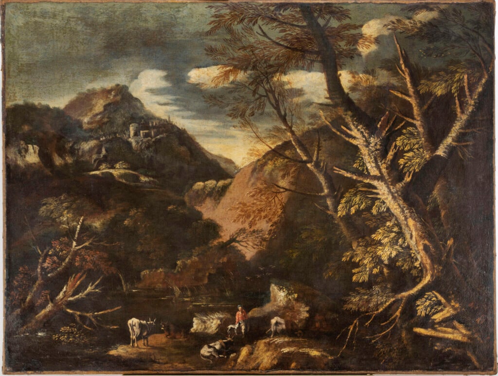 Landscape before the storm