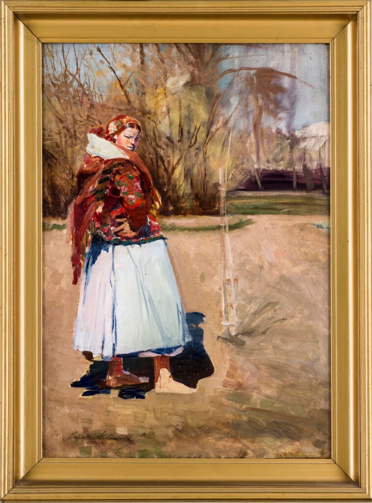 Study of a countrywoman