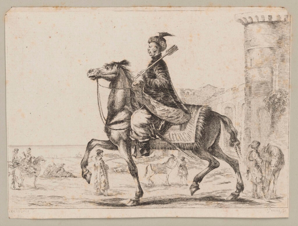 Polish cavalier with a mace /Cavalry Captain Pieczowski/