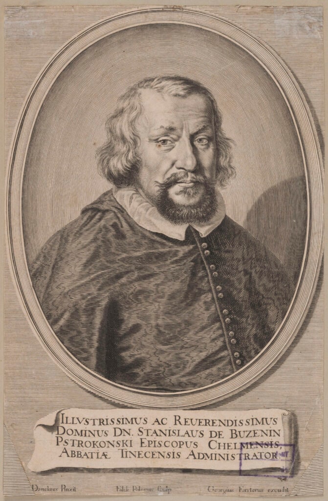 Portrait of Stanisław Pstrokoński