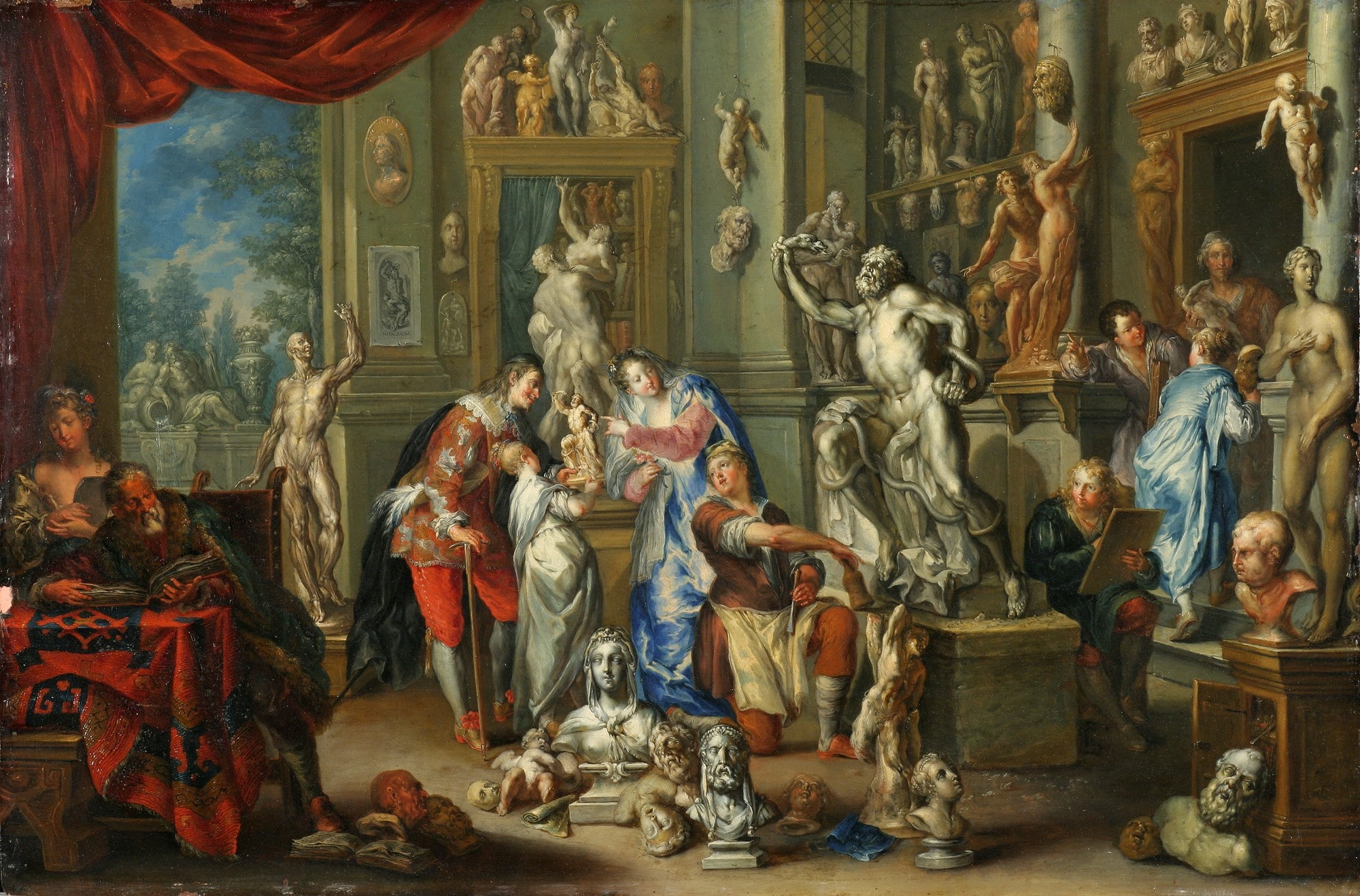 The Allegory of the Art of Sculpture