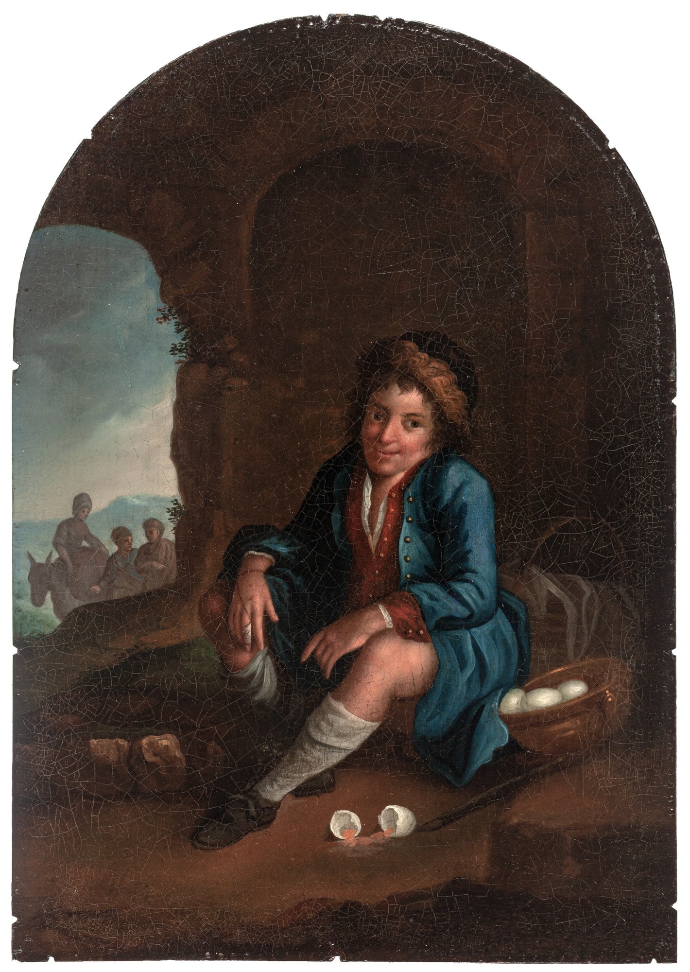 Boy with a Basket of Eggs