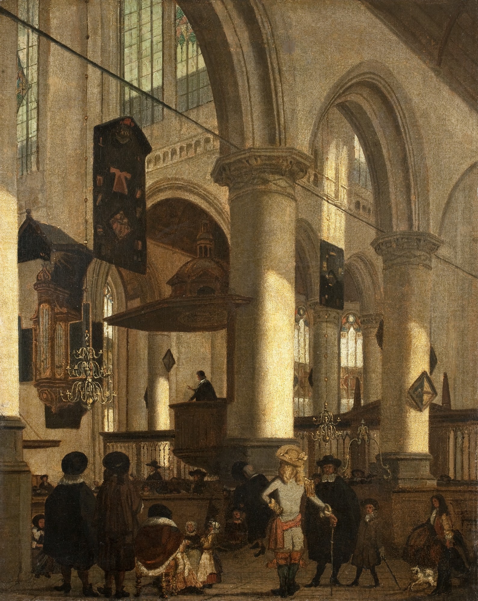 Motifs from the Old Church in Delft