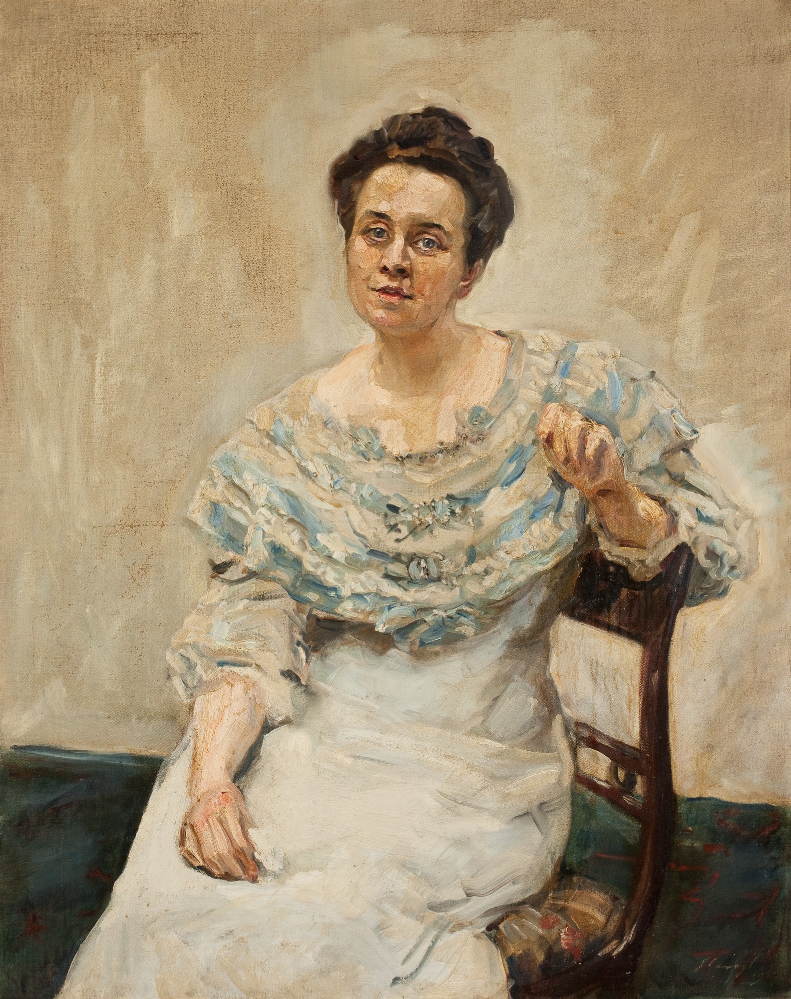 Lady in Blue