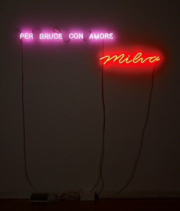 Greatest Hits - Milva sings Bruce Nauman: 'Vattene dalla mia mente! Vattene da questa stanza! (Get out of my mind! Get out of this room!)'
