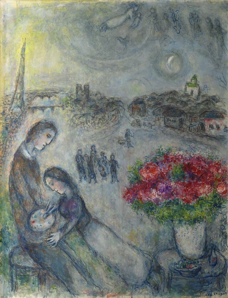 Картина. Художник и его невеста