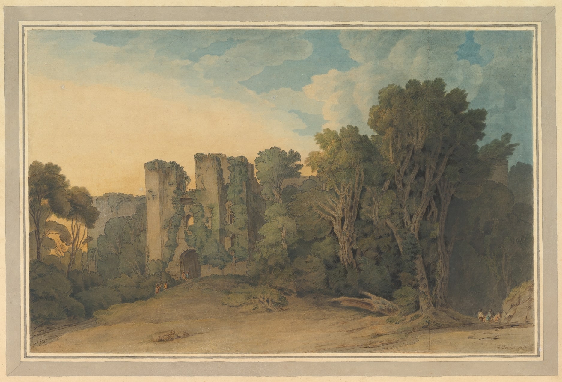 Berry Pomeroy Castle in the County of Devon