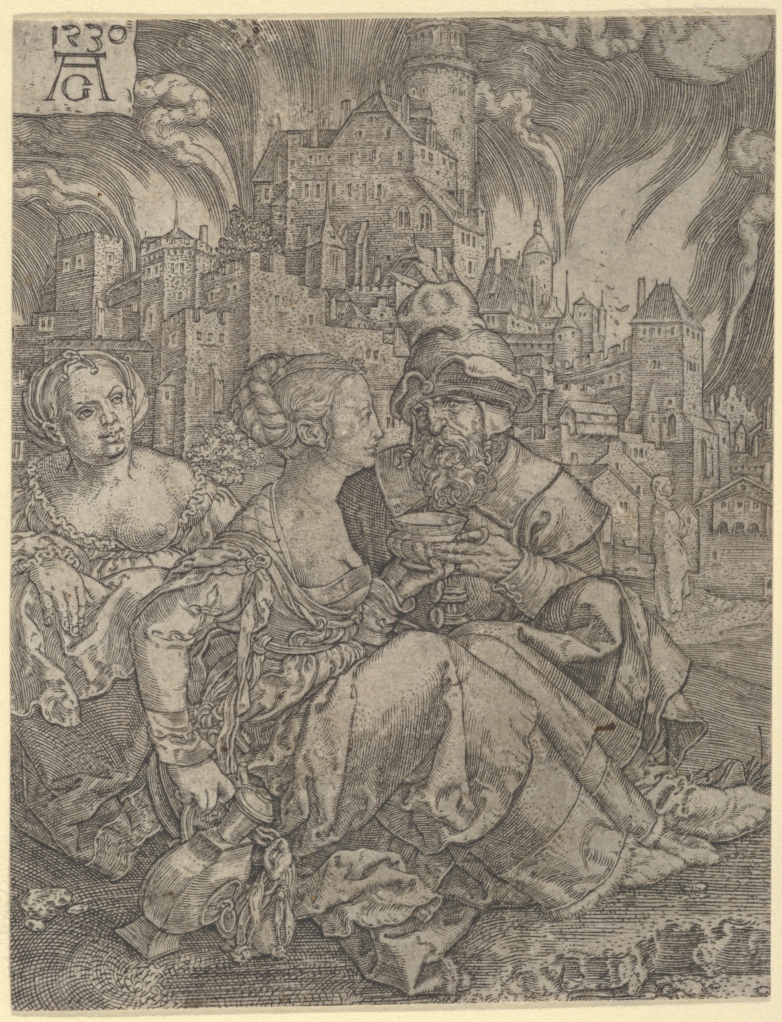 Lot and His Daughters