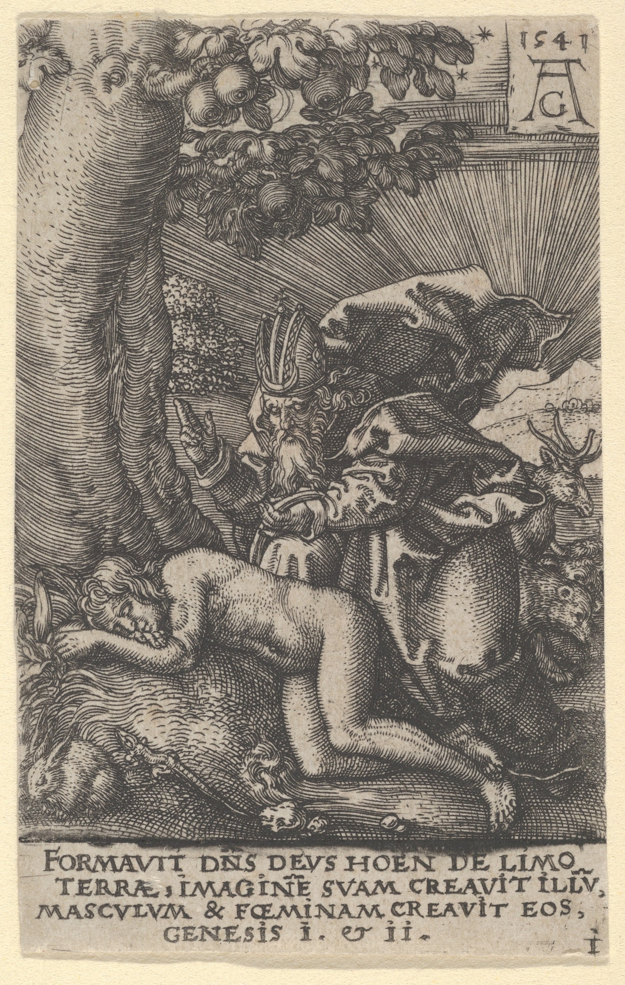 The Creation of Eve, from The Power of Death (Allegory of Original Sin and Death)