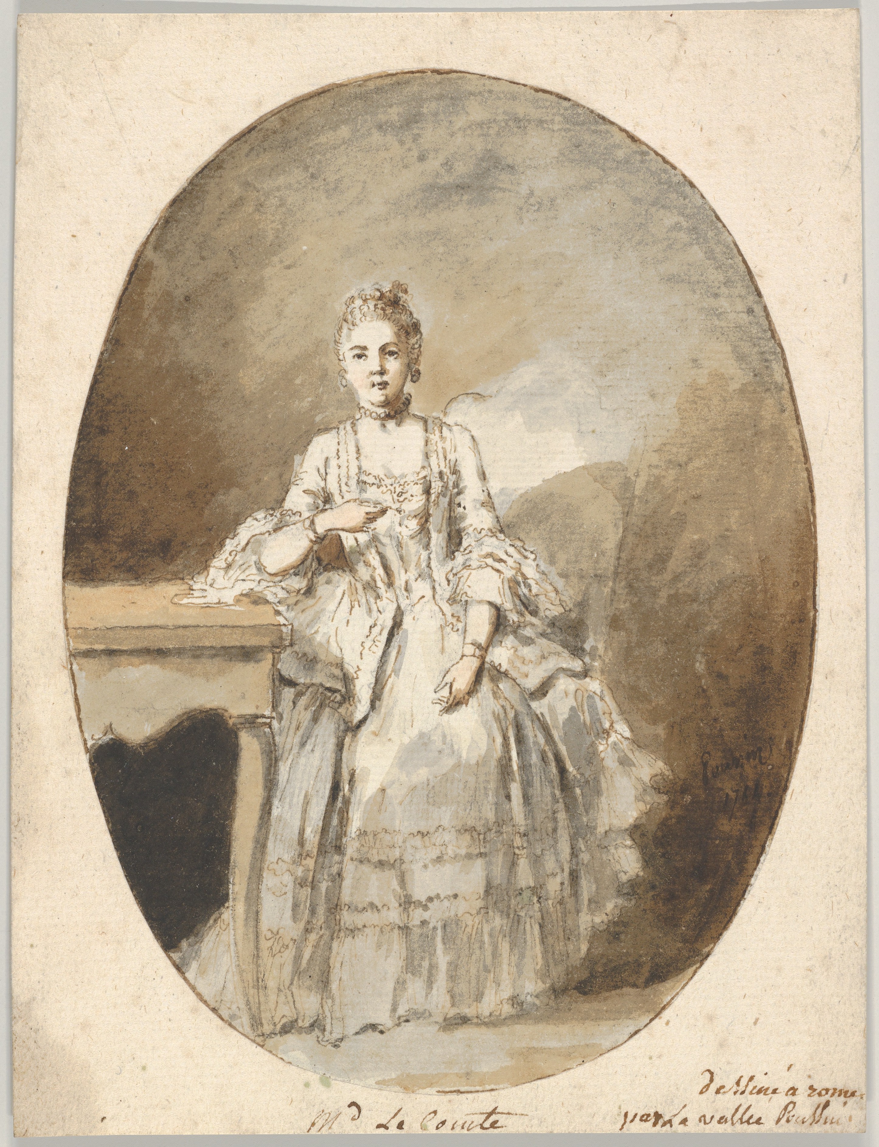 Portrait of Marguerite Le Comte