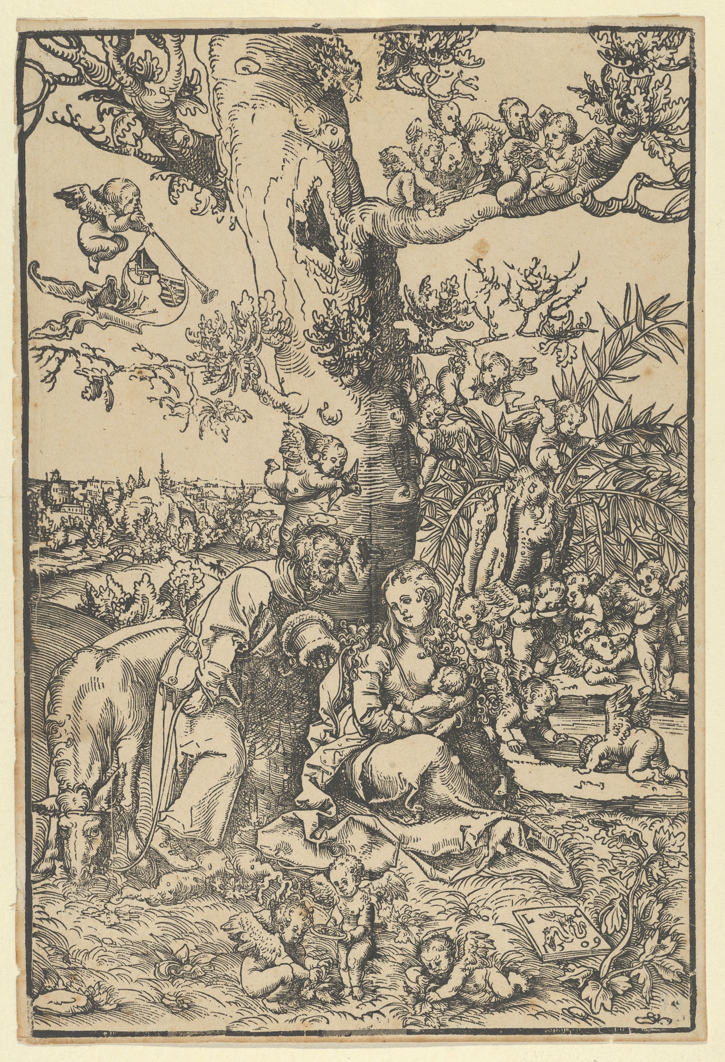 Rest on the Flight into Egypt